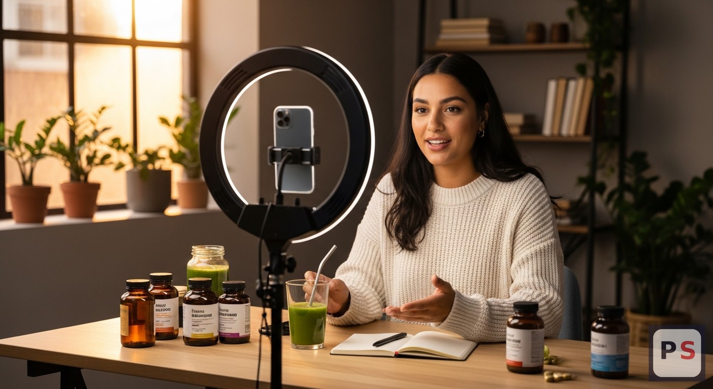 influencer de salud sin título médico